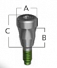 Формирователь десны HAD6.2CH2.5CS  "Alpha-Bio"