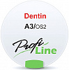 Profi Line (керамика д/изг. каркаса) дентин А3/OS2 10г. сис-ма керамики Profi (Anis-dent)