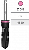 4560 Прямое сверло BD 5.8 Alpha Straight Drill D5.8 Alpha-Bio (инстр. стом. д/дент. импл.)