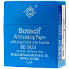 Бумага артикуляц. Bausch BK01 синяя 300 листов 200мкм