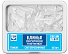 Клинья фиксирующие пластиковые тонкие светопрозрачные 40шт. ТОР ВМ
