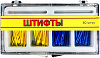 Штифты беззольные ассорти 2 вида желтые и синие Мульти-Штифт (80шт.) Рудент д/вкладок
