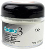 Опак-дентин Ceramco 3 OD D2 (50г) стом. фарфор. масса д/изг. иск. зуб.