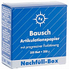 Бумага артикуляц. Bausch BK1001 синяя 300 листов 200мкм