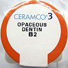 Опак-дентин Ceramco 3 по 1 унции B2 (28.4г) д/изг. иск. зуб.