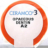 Опак-дентин Ceramco 3 по 1 унции A2 (28.4г) д/изг. иск. зуб.