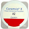 Дентин Ceramco3 по 1 унции А2 (28,4г)/Ceramico3 Dentine 1 oz для изготовления иск.зубов