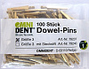 Штифты для моделей 3 б/иглы Dowel Pins (100шт.) OmniDent