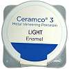 Эмаль натур. Ceramco3 по 1 унции, light (светлая) (28,4г) (Dentsply)